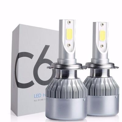 2pcs 12V 7200LM H4 H7 Coche Led Led Headlight Lamp H1 H13 H8 H9 H11 9005 HB3 9006 HB4 6000K 72W 12V 7200LM Auto Headlights