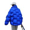 New Korean Style Loose Three-dimensional Woven Cotton Coat for Women