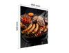GLASS CUTTING BOARD 45x52 Grill