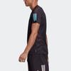 Adidas Own The Run Tee Running Sports Short Sleeve Men Tops Black FT1428