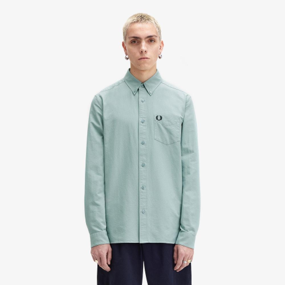 Fred Perry [baseline] Long Sleeve Oxford Shirt  X06  Afpm2435516 X06