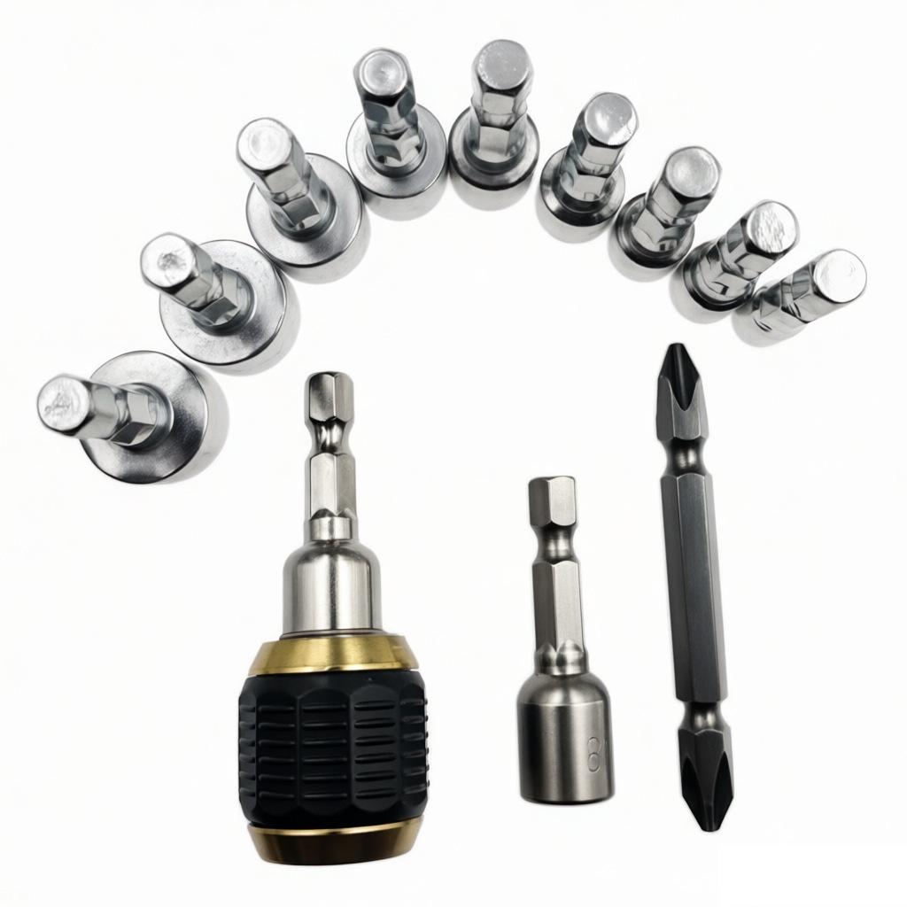 Hexagonal Self-Locking Quick Release Connector for Hand Drill