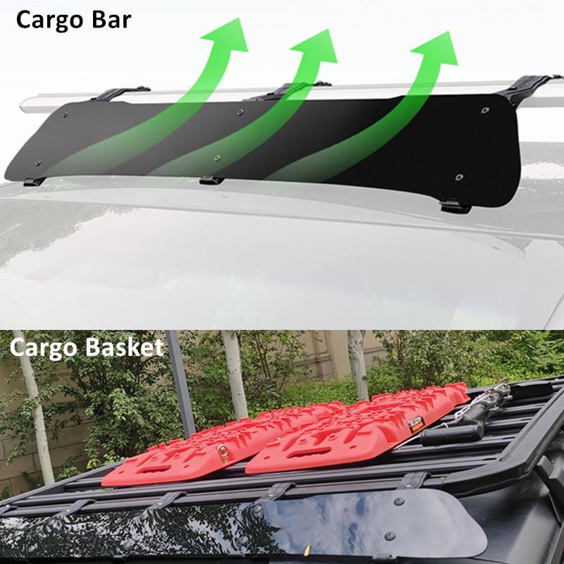 ALWAYSME 85cm Car Roof WindShield Fairing