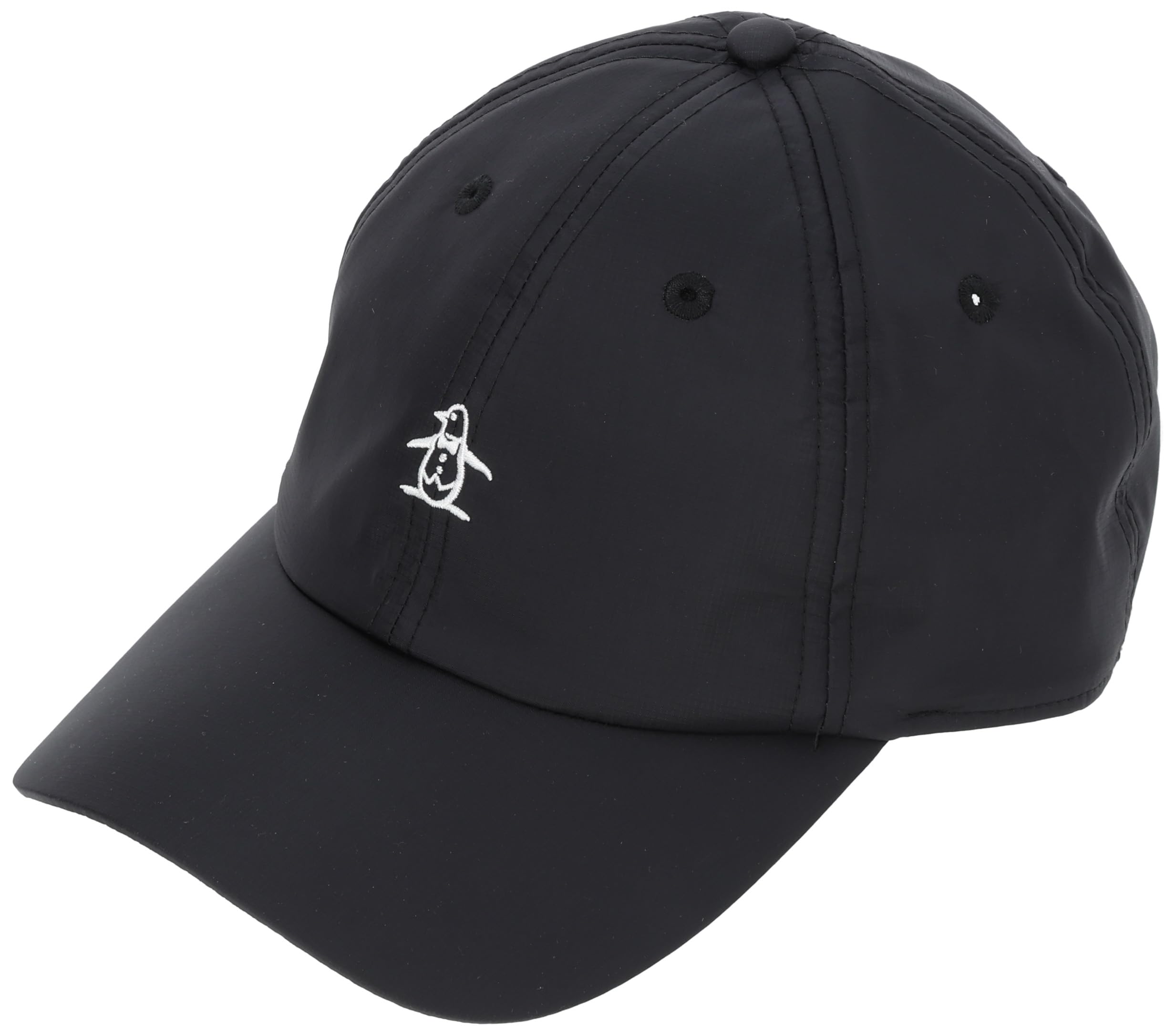 

[Munsingwear] Cap, Water Repellent, Suitable for Light Rain, One Point, Nylon, Golf, MGBXJC01, Men s, BK00 (Black)