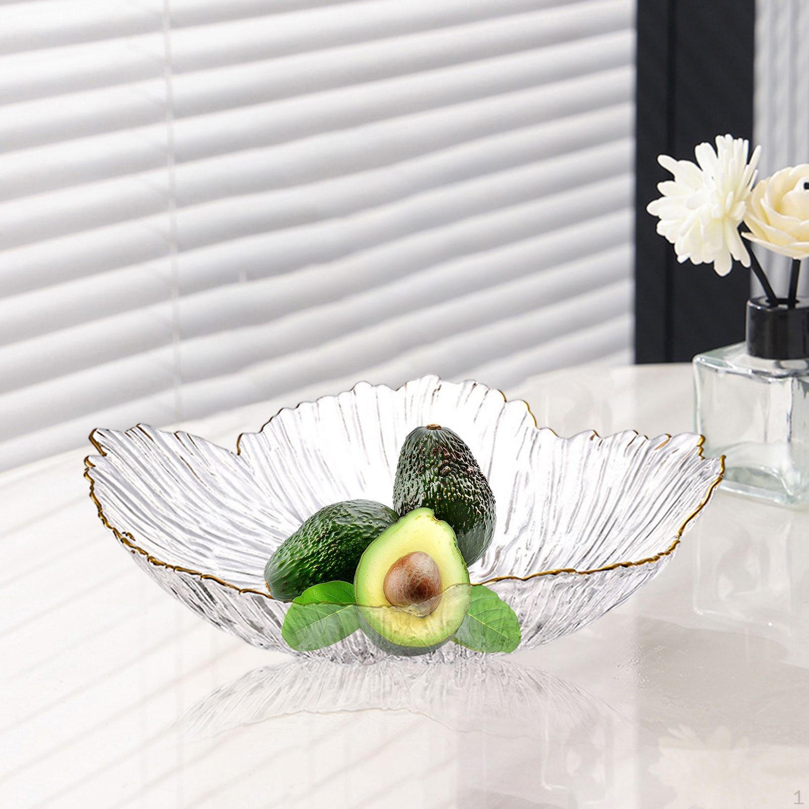 Элегантный набор стеклянных ваз для фруктов для домашнего обеда M