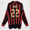 Retro Football Jersey Popular AC22 Kaka 80 Ronaldinho Manchester United Red Devils Santos 11 Source Manufacturer