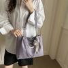 Trendy Women's Bags New Versatile Commuter Texture Pearl Chain Large Capacity Casual Shoulder Tote Bag
