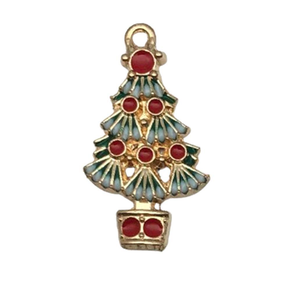 140 Kinds Of Christmas Drips Santa Claus Snowman Snowflake Deer Earrings Bracelet Pendant Diy Jewelry Accessories