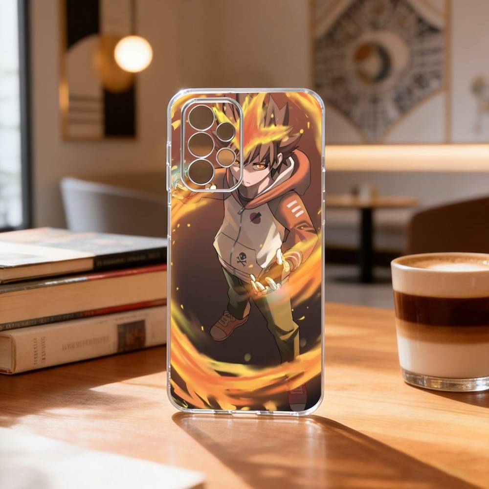 

Hitman R-Reborn Tsuna S-Sawada Phone Case Transparent Silicone Soft For Samsung S25,S24,S21,S22,S23,S30,Ultra,S20,Plus,Fe Samsung S30Ultra5G