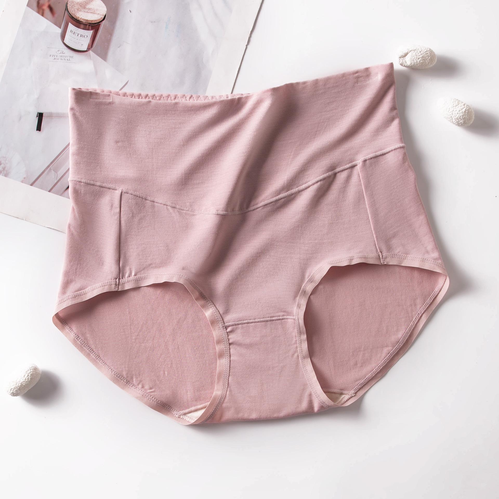 

Женские трусы-слипы из модального шелка с высокой посадкой для осени/зимы: Очень длинные, дышащие, подтягивающие бедра и утягивающие живот. Extra Large