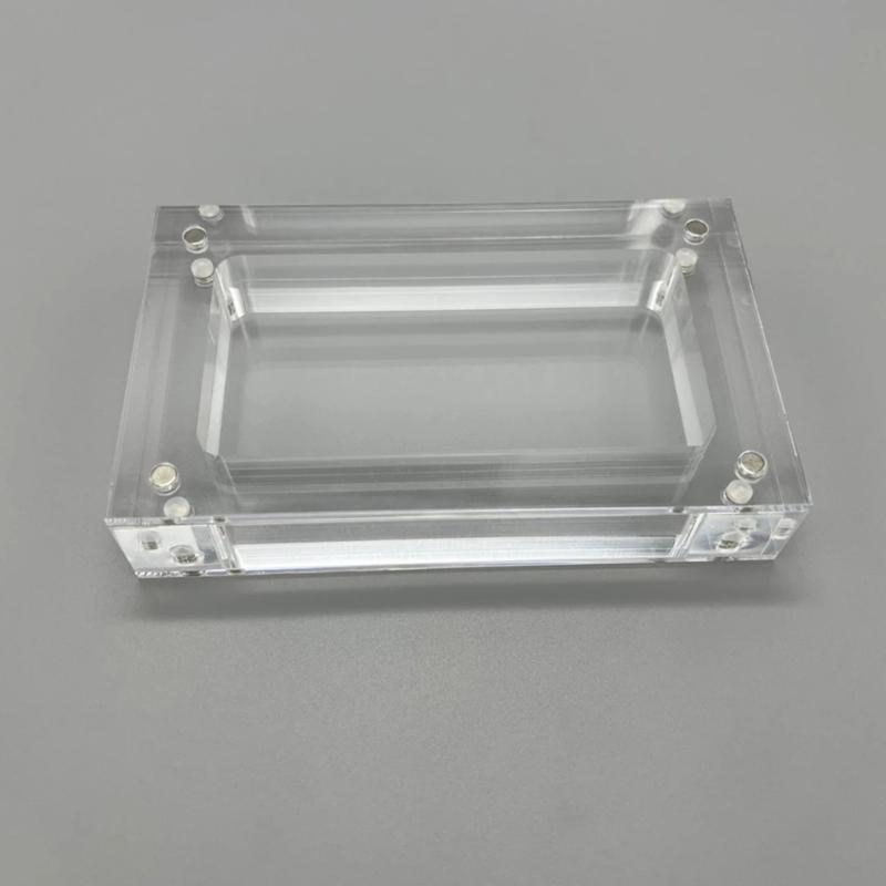 Magnetic Cover for  High Transparency Acrylic Display Case Console Dustproof Storage Box Gamepad Protector Hard-Shell