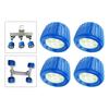 4x Boat Trailer Roller Marine Inflatable Boat Ribbed Roller Kit