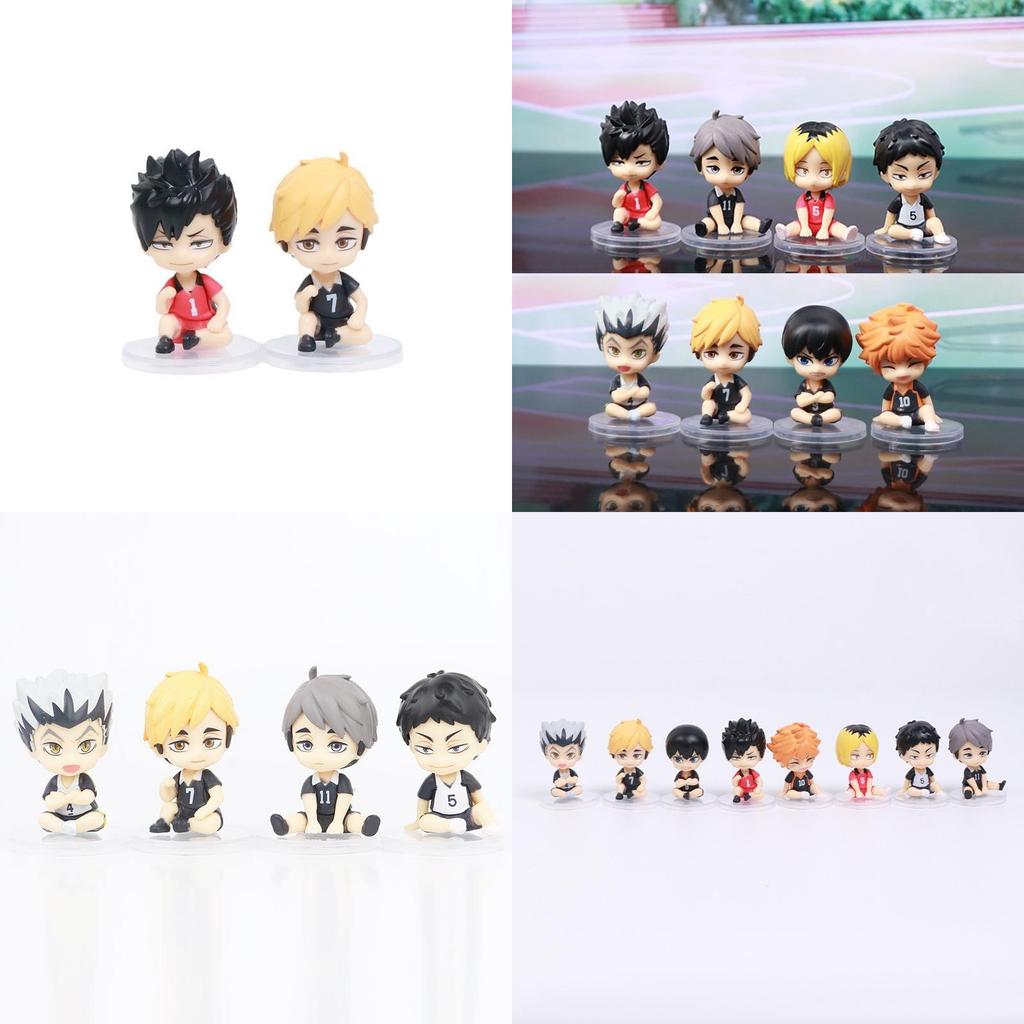 Unique Sitting Volleyball Boy Toy Figures From Haikyuu Featuring Taketora Kageyama For Enthusiasts