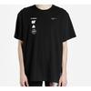 Off-White FW19 Photo Print Loose Short Sleeve T-Shirt Men Tops Black OMAA038E191850051088