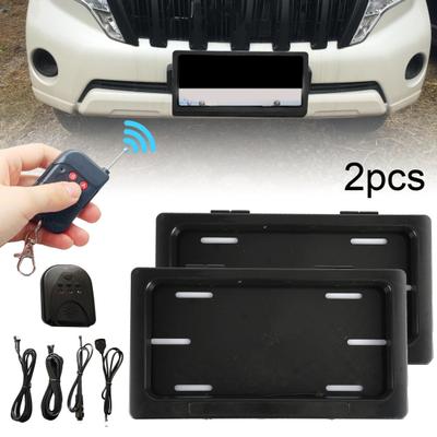 Excellent License Plate Bracket Universal Anti-scratch Hide-away