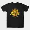 Men Black Print T-shirt Wyld Stallyns World Tour 1989 - Vintage Logo No-Cut Transfer Paper Print Cotton Tshirt