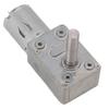 DC Gear Motor Micro High Torsion Speed Reduction Turbine Electric Self Locking Reversible Worm Gearbox 12V M8x33mm