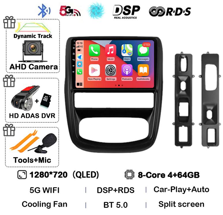 Android 14 Carplay Auto Car Radio For Renault Duster 1 2010 2011 2012 2013 2014 2015 Multimedia Video Player GPS 360 Camera 4G