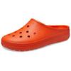 Crocs Classic Comfortable Solid Color Clogs Women Footwear Orange 211139-84J