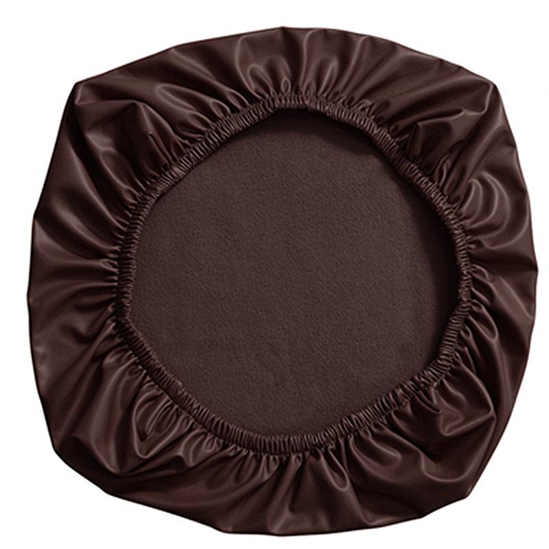 Pu Leather Computer Chair Case Waterproof Office Chair Cover Split Chair Slipcover Elastic 38-52Cm Office Hotel Chair Seat Cover