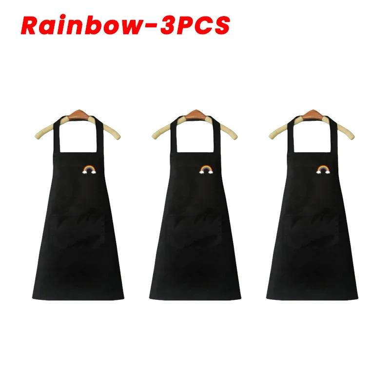 Multipurpose Waterproof Oilproof Kitchen Apron For Cooking Grilling Adult Work Smock Catering Industry Simple Chic Design