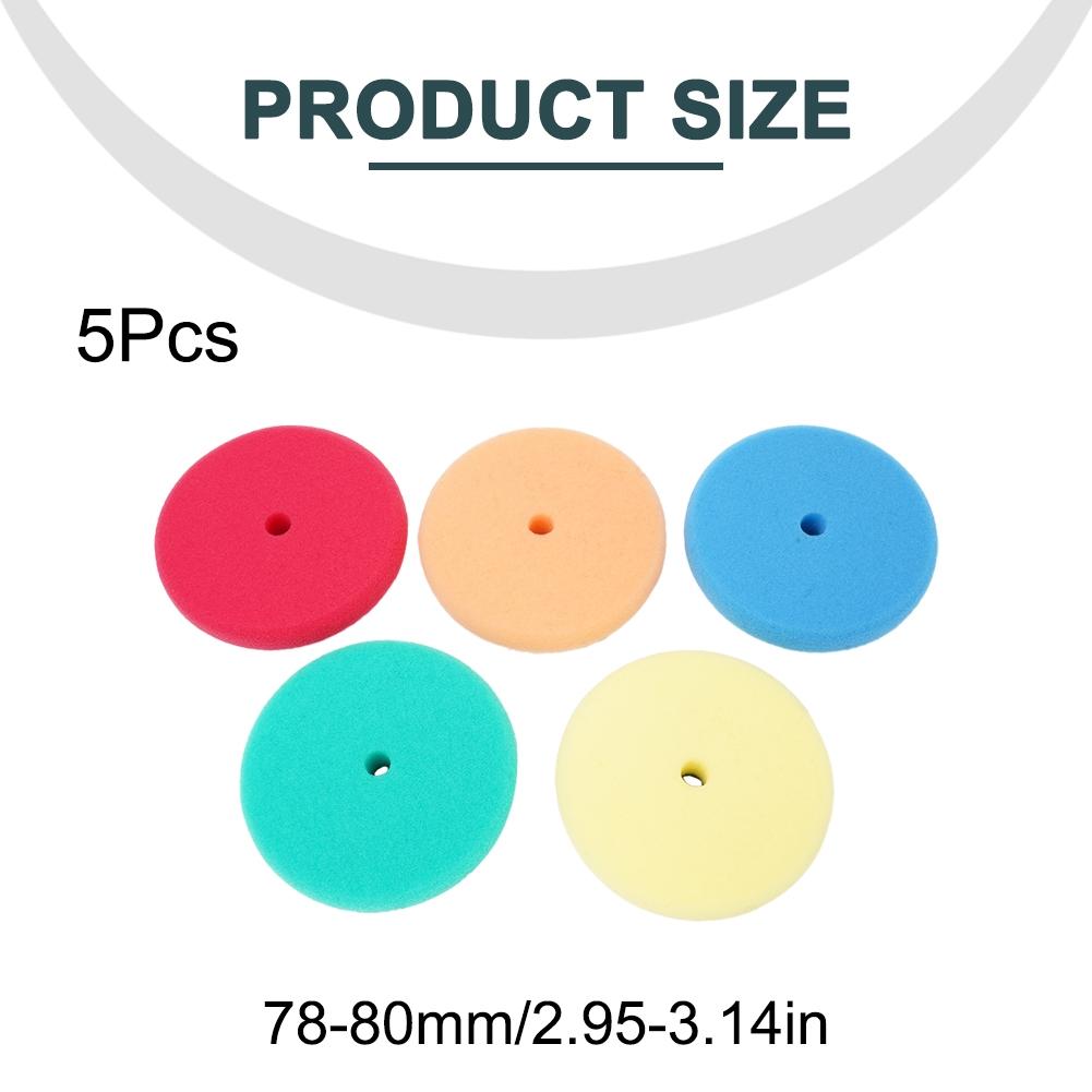 Polishing Polishing Sponge Foam Pads For RO/DA Polisher Tools Supplies