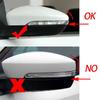 For Volkswagen VW Jetta Passat B7 2011 2012 2013 2014 2015 2016 2017 Car Rearview Side Mirror Cover Wing Cap Door Exterior Trim