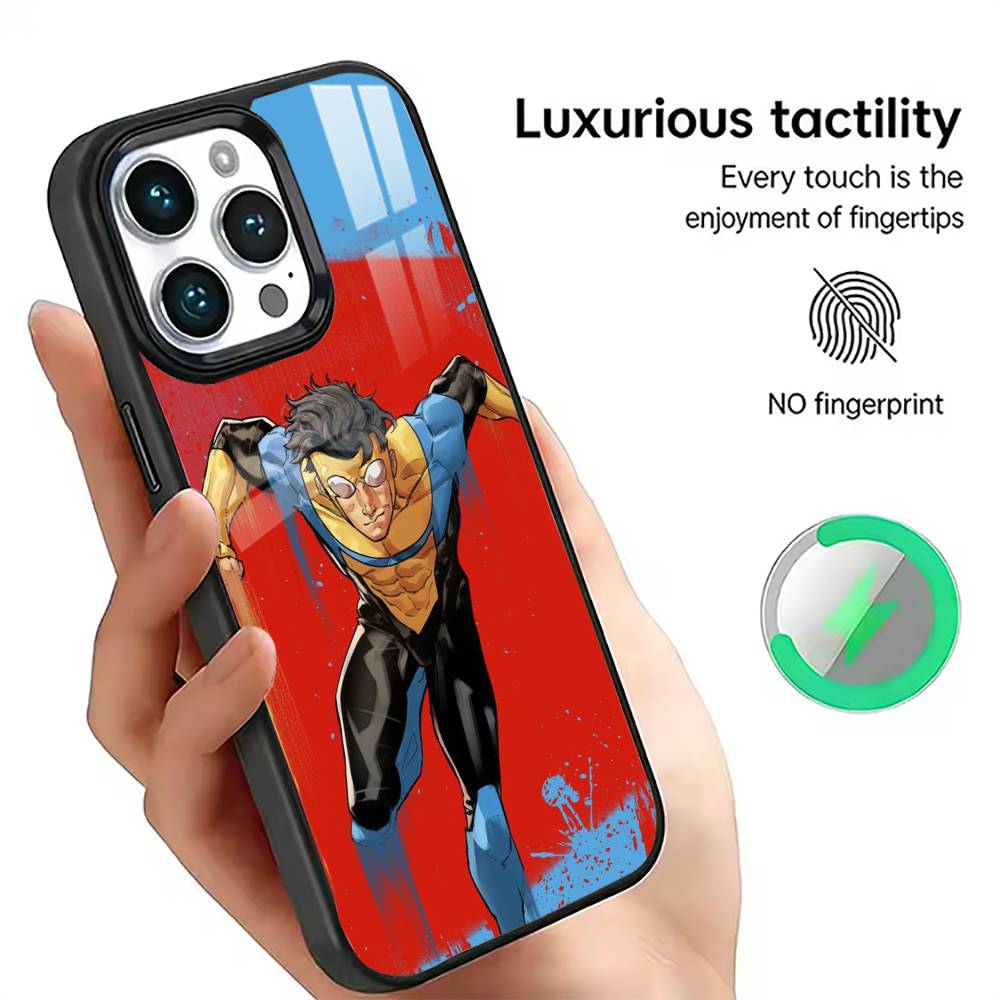 

I-Invincible Phone Case For iPhone17,16,15,14,13,12,11 Plus,Pro Magnetic For Magsafe Wireless Charging iPhone15