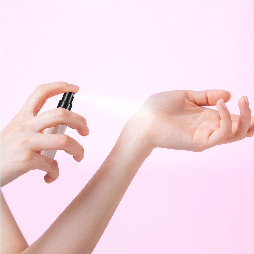 Bottom Refillable Spray Liquid Bottle Leak Proof Refillable Perfume Bottle  Women