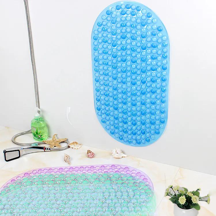 WTEMPO 1 szt. Mata antypoślizgowa do łazienki z PVC Mata łazienkowa Mata do prysznica Mata do wanny Mata łazienkowa z przyssawkami