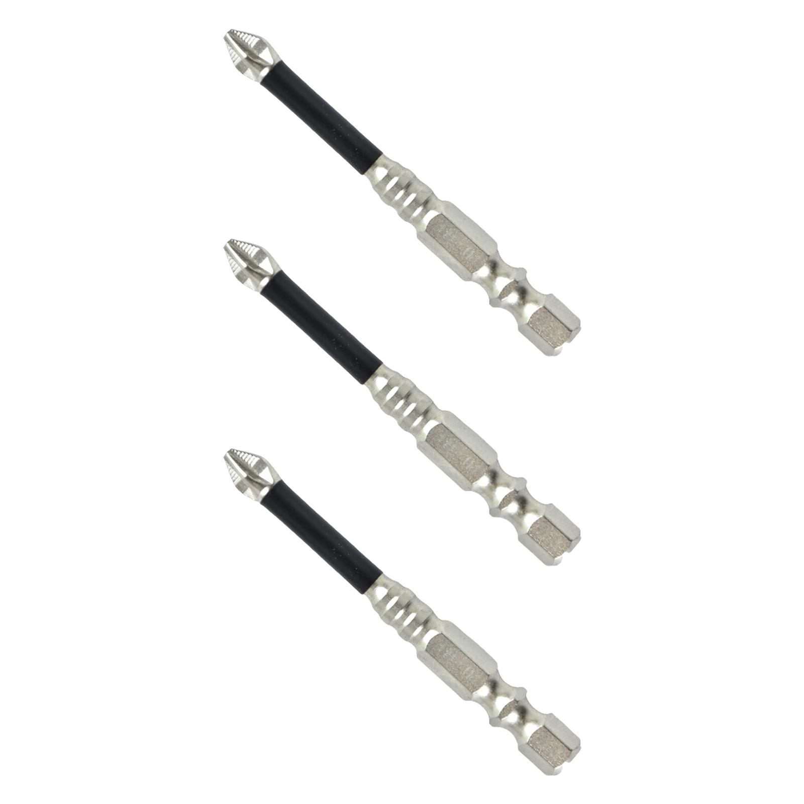 

Набор из 3-х бит для отвертки Phillips K5, биты для крестовой отвертки разных размеров для точного ручного инструмента 65MM