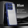 KEYSION Heavy Duty Shockproof Phone Case for Motorola Edge 50 60 Pro 5G Translucent Matte Back Cover for MOTO Edge 60 50 Fusion