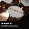 MEINL Stick & Brush Compact Drumsticks, 13" Hickory, SB139 (330 x 13mm)