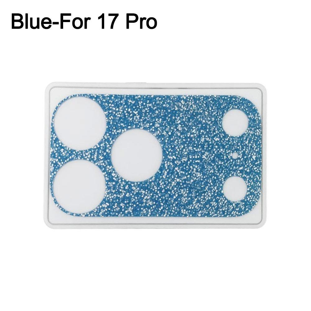 Bling Full Glitter Lens Protector Anti Scratch HD Camera Lens Cover Full Cover Camera Protector for iPhone 17Pro/17 Pro Max