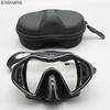Professional Adult Silicone Waterproof Diving Mask Diving Mirror Anti Fog Floating Diving Set Large Frame Deep Set