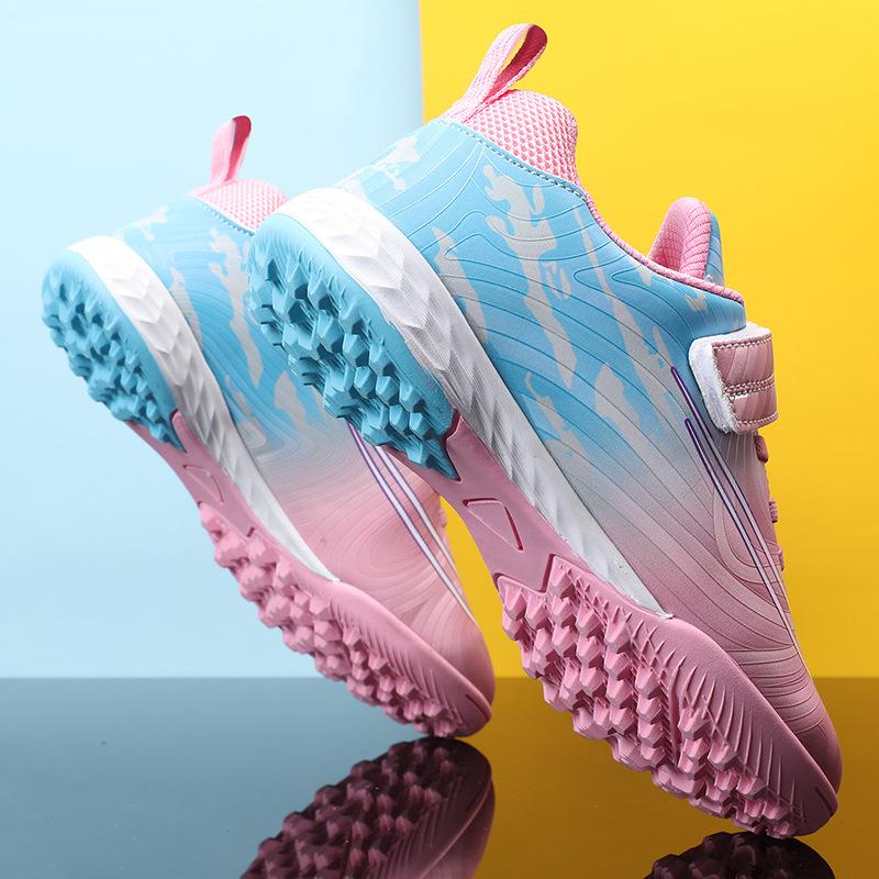 Football shoes women's youth boys and girls TF broken nails sports and leisure shoes student competition professional training shoes