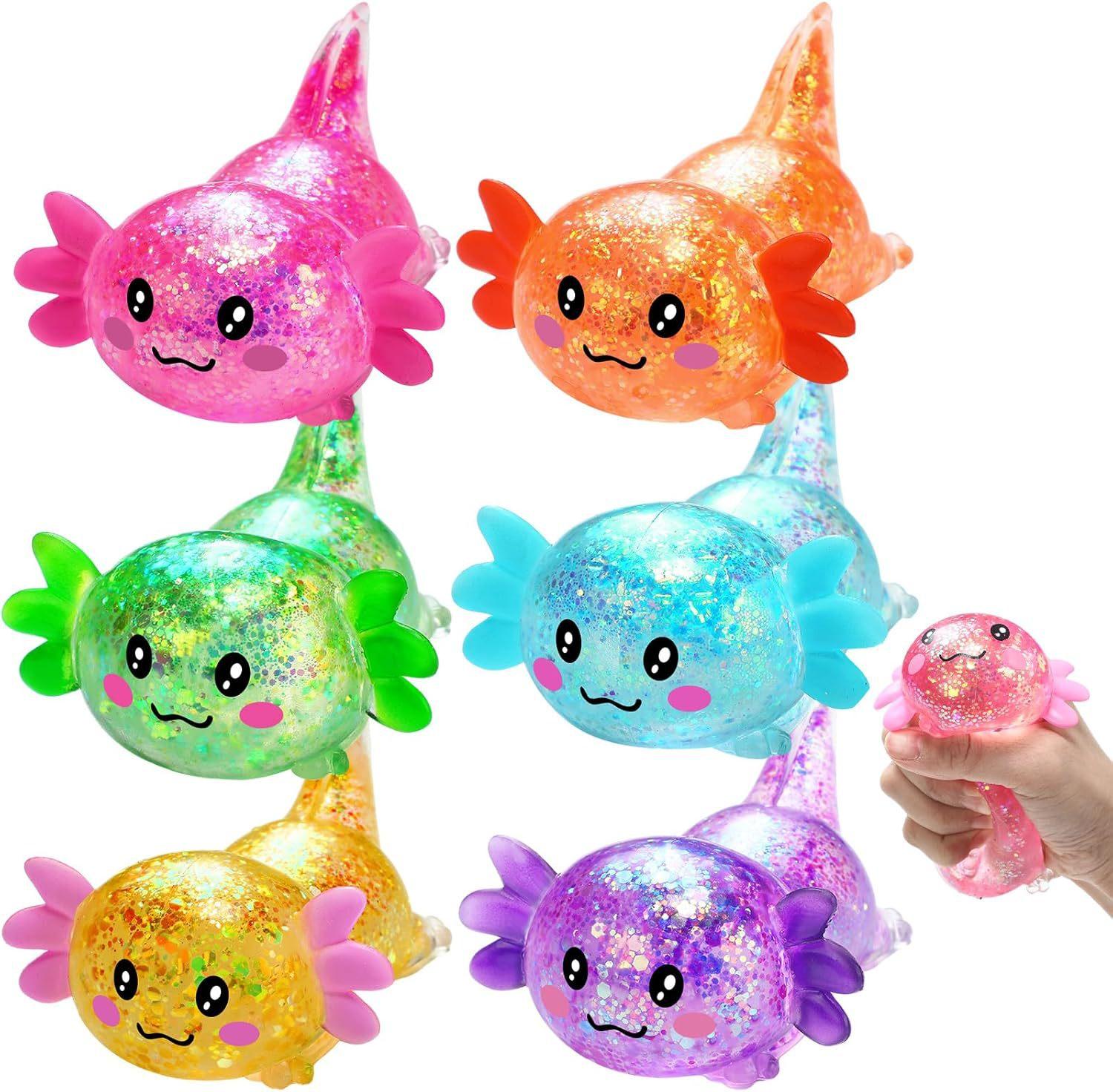 New High-Value Salamander Maltose Pinch Music Slow Rebound Decompression Toy Children S Gift Decompression Vent *5pcs