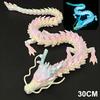 30CM 3D Printed Gem Dragon Crystal  Toy Rotatable Articulated Dragon Gift For Kids With ADHD Perfect For Birthdays Gift
