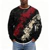 Men's Gradient Neck Sweatshirt