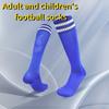 Thickened Anti-Slip Professional Soccer Football Socks for Men Long Sleeve Kids Over Knee Student Striped Sports