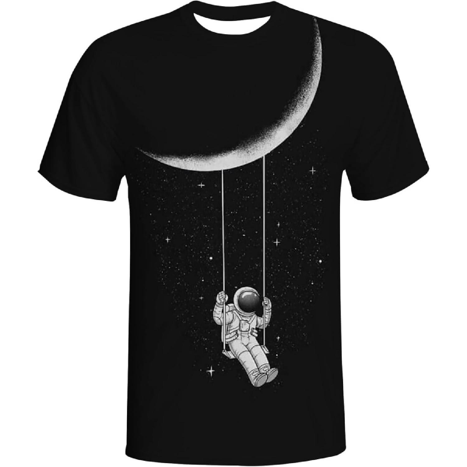 Мужские футболки с 3D-печатью QiErDesign, повседневные футболки с графикой, короткий рукав XXXXXL разноцветный