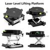 Aluminium Alloy Laser Level Tripod Bracket 360° Rotation Table Lifting Stand Workbenches Laser Support Base Lab Lifting Platform