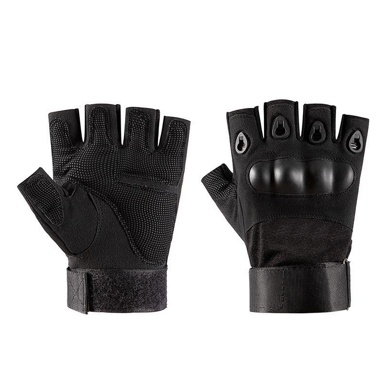 Tactical Full Finger Men's Gloves: Climbing, Motorcycle, and Outdoor Protective Wear-resistant Non-slip Training Gloves.