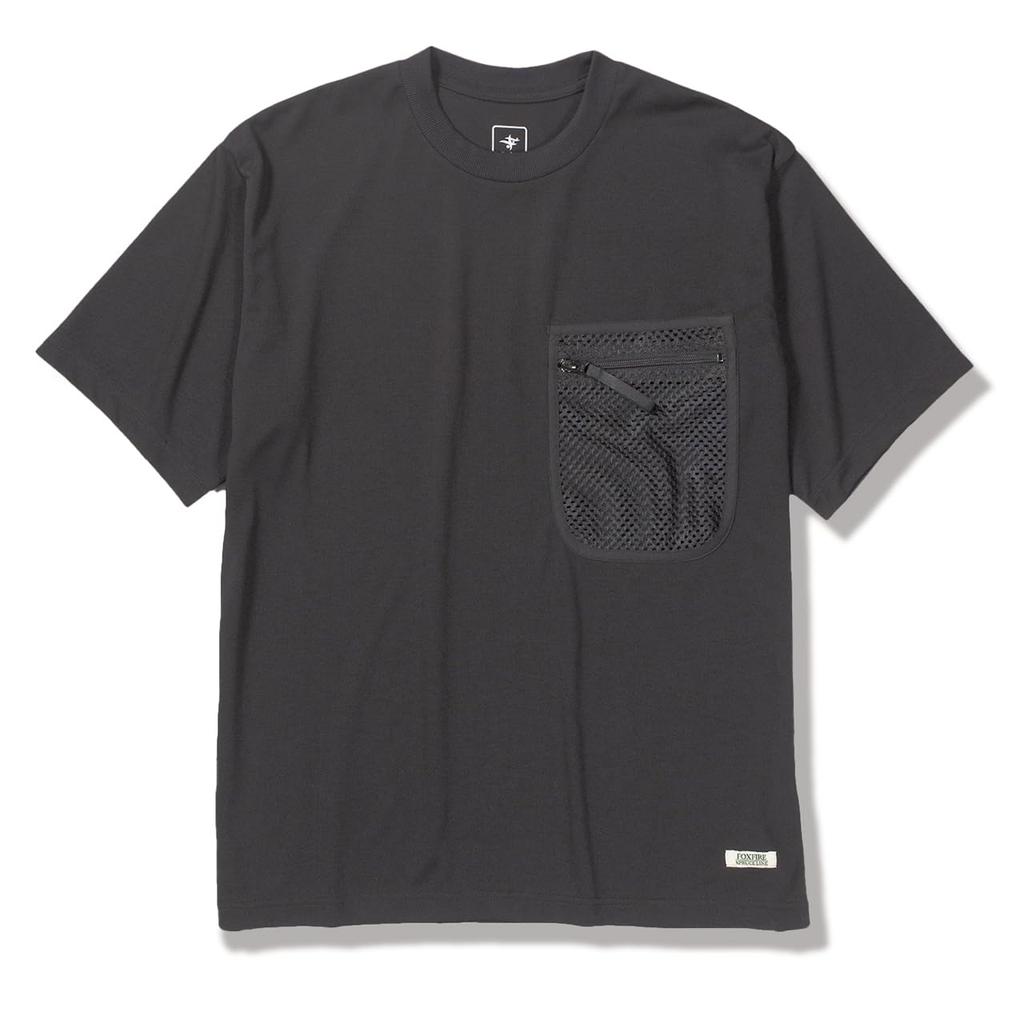 Foxfire Military [6215552] [Sweat-Wicking, Quick-Drying] TS Basic MPKT S/S Men's Black