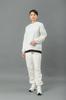 MIKASA Long Sleeve XXL Size Piste, Off-White, (Unisex) 2611-OWXXL