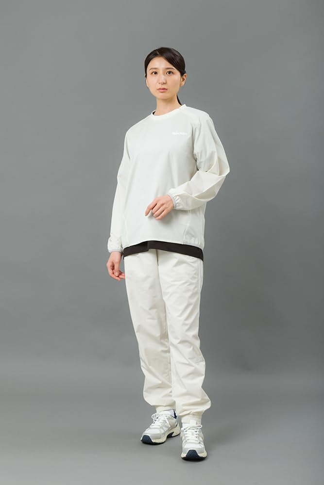 MIKASA Long Sleeve XXL Size Piste, Off-White, (Unisex) 2611-OWXXL