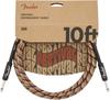 Fender 10" Instrument Cable, Rainbow 0990910299