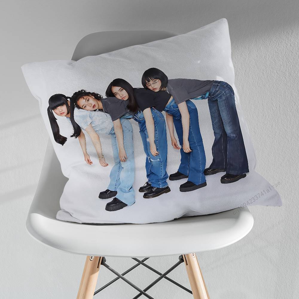 Band AAtarashii GGakko Throw Pillow Case Living Room Sofa Cushion Cover For Home Bedroom Decoration Protector
