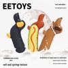 EETOYS Hot Dog Latexová pískací hračka pro psa
