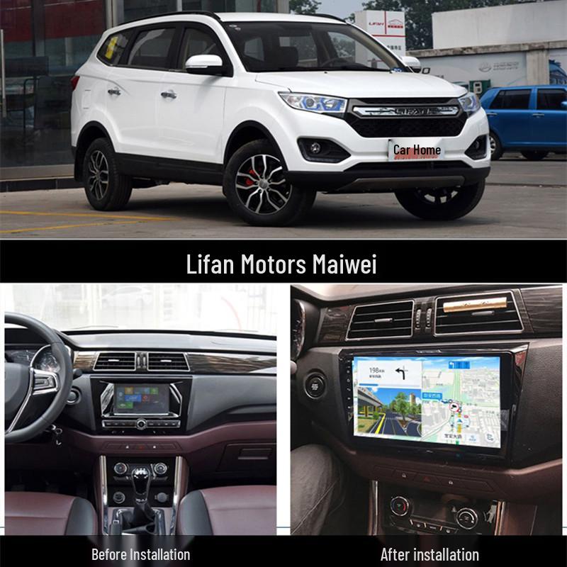 Lifan Maiwei Smart Android Touchscreen Navigation and Reversing Camera System